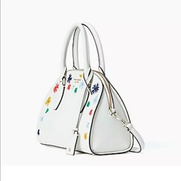 Kate Spade ♠️ Large Ivory dome satchel 🌸🌺 - Picture 2 of 12